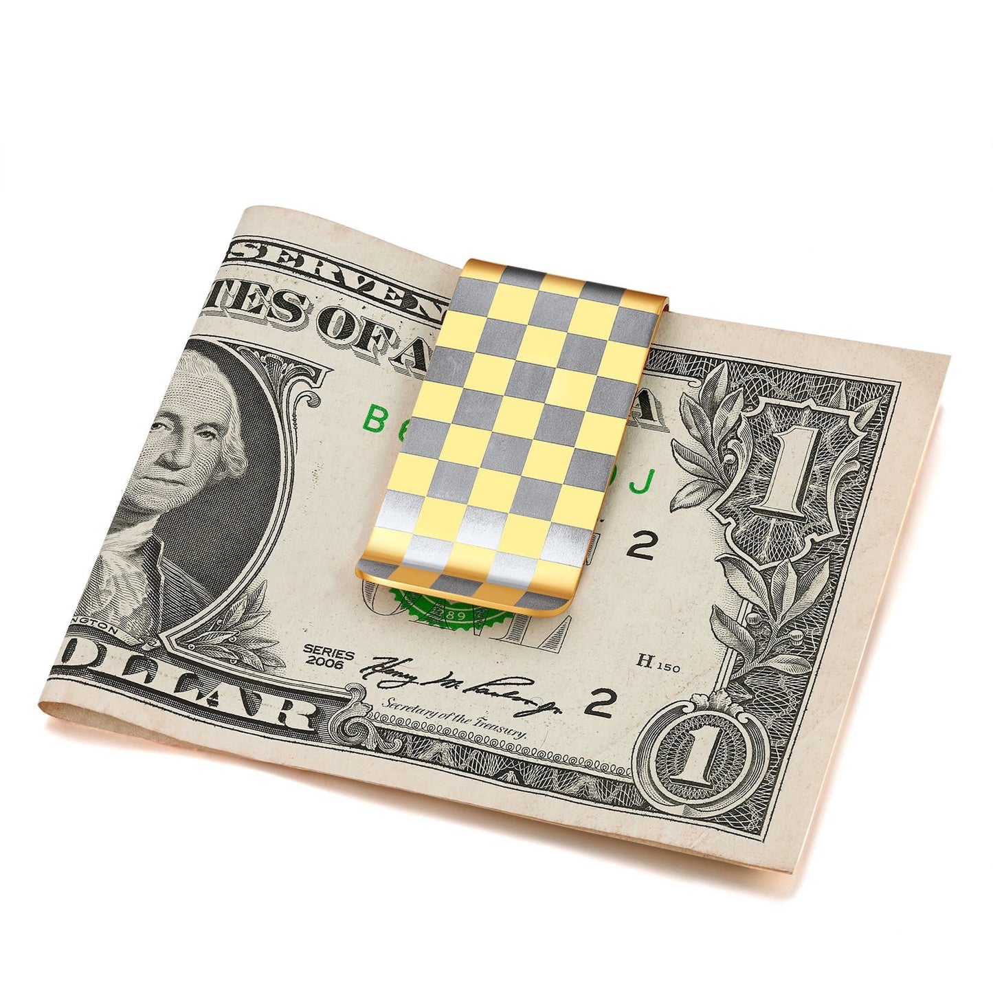 ChainsPro Men Money Clip 316L Stainless Steel for Father's Day Gift