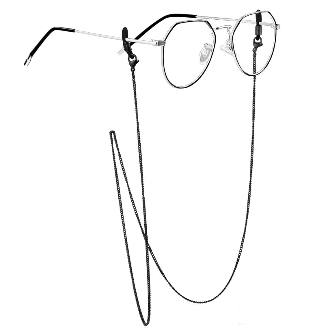 ChainsPro Black Chain for Glasses Women Sunglasses Chains Lanyard Chains