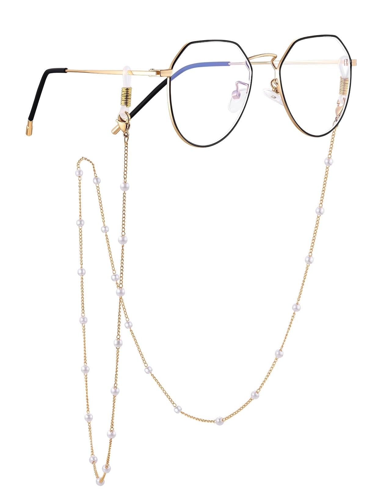 ChainsPro Black Chain for Glasses Women Sunglasses Chains Lanyard Chains