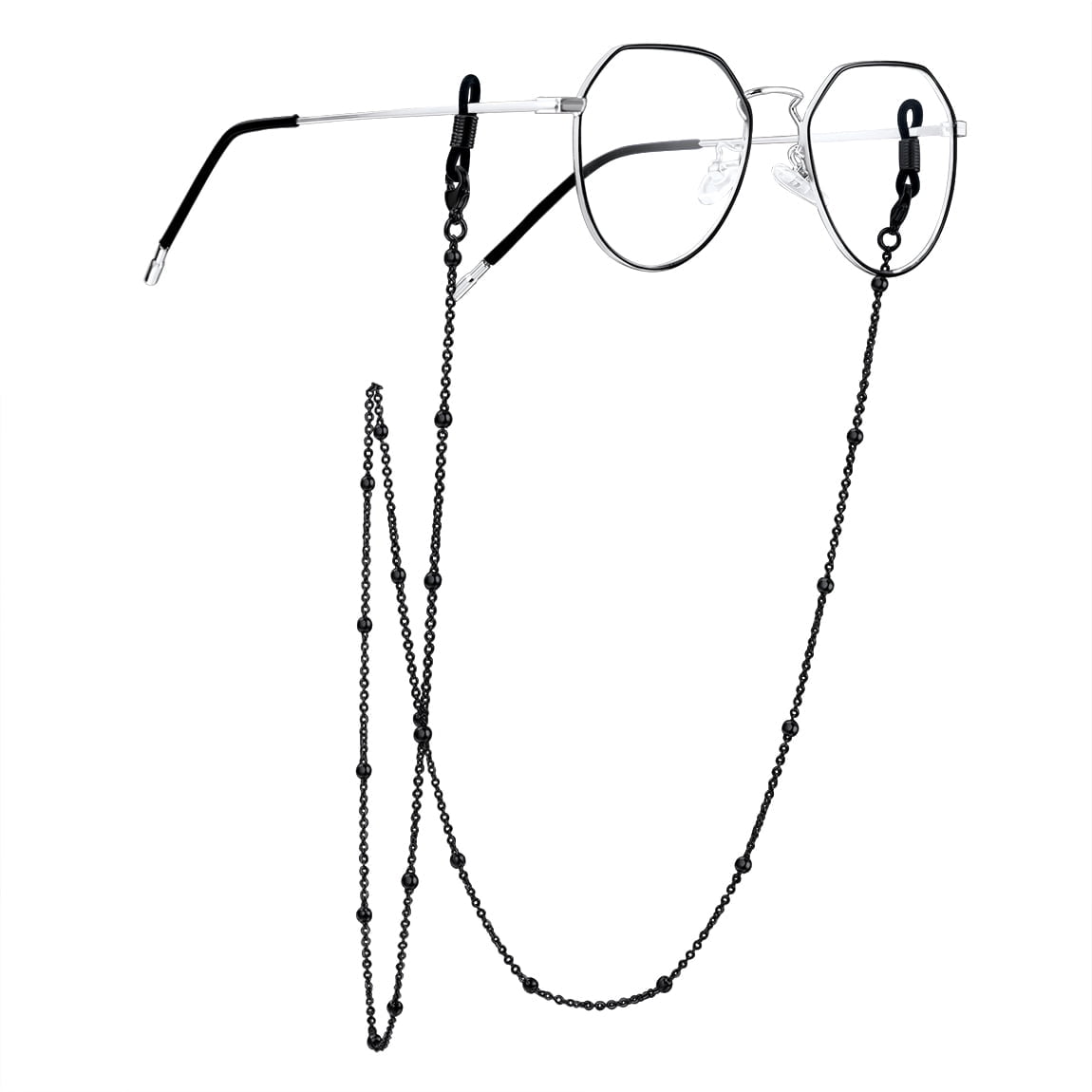 ChainsPro Black Chain for Glasses Women Sunglasses Chains Lanyard Chains