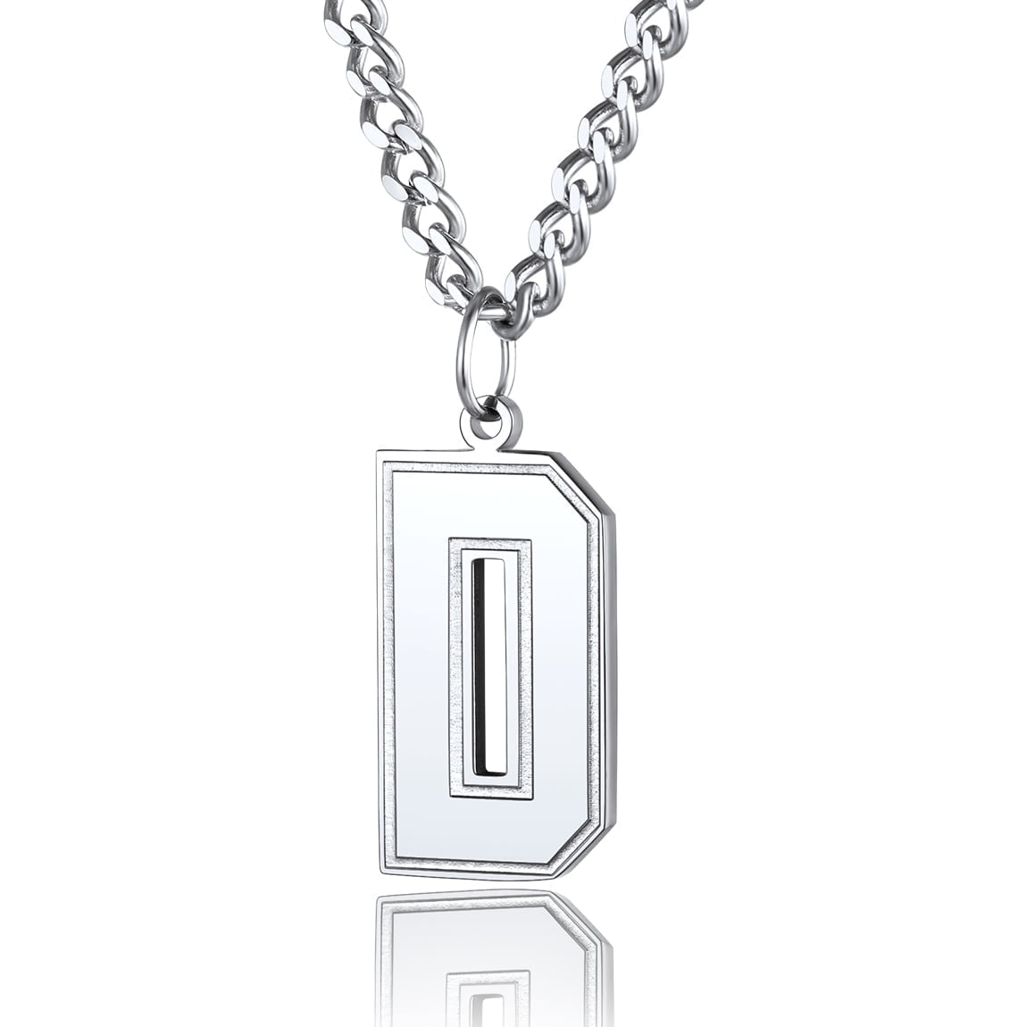 ChainsPro Chain Necklace with Letter J for Mens Jewelry Gifts s 18K Gold Plated Chain