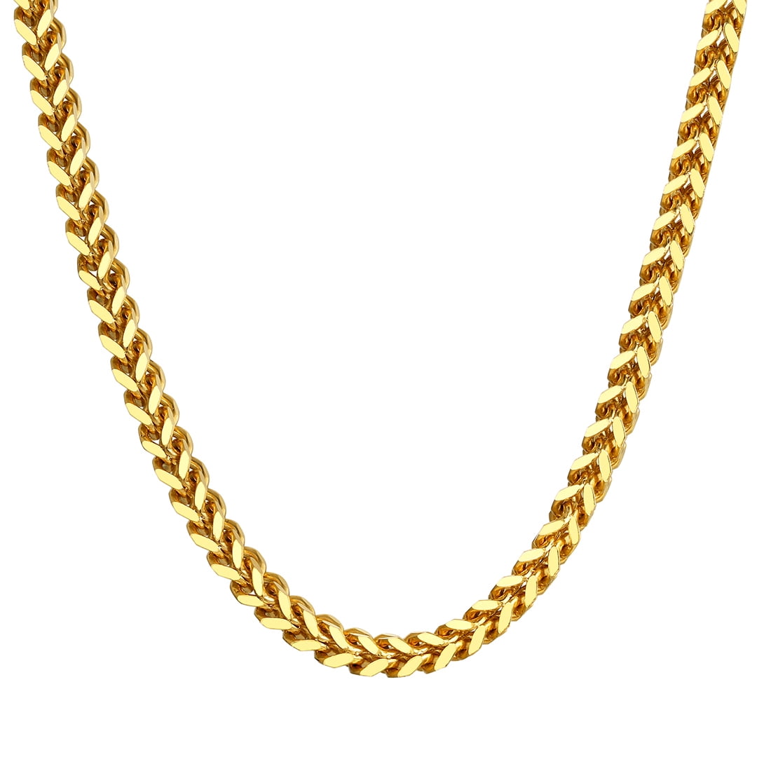 ChainsPro Franco Chain Costume Hiphop Jewelry Stainless Steel Neck Chain Men