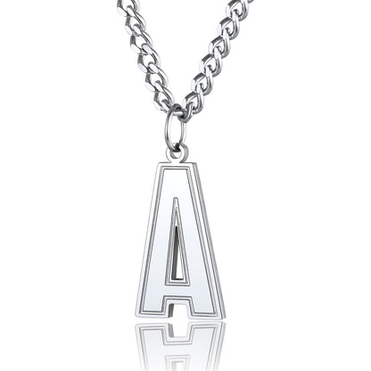 ChainsPro Chain Necklace with Letter J for Mens Jewelry Gifts s 18K Gold Plated Chain